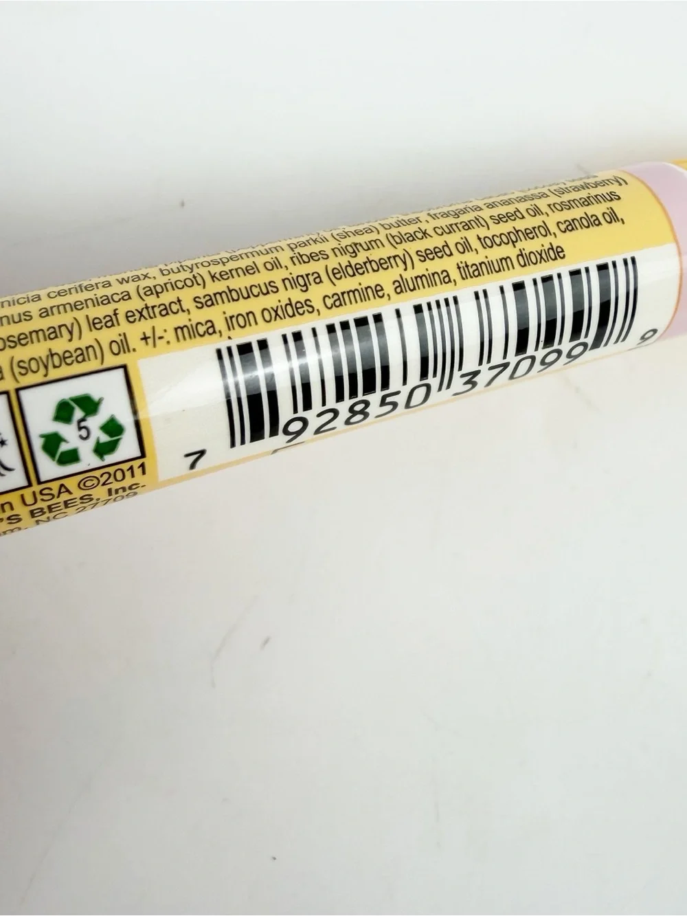 THREE Burt's Bees Lip Shimmer Champagne 0.09 oz ea New Original.